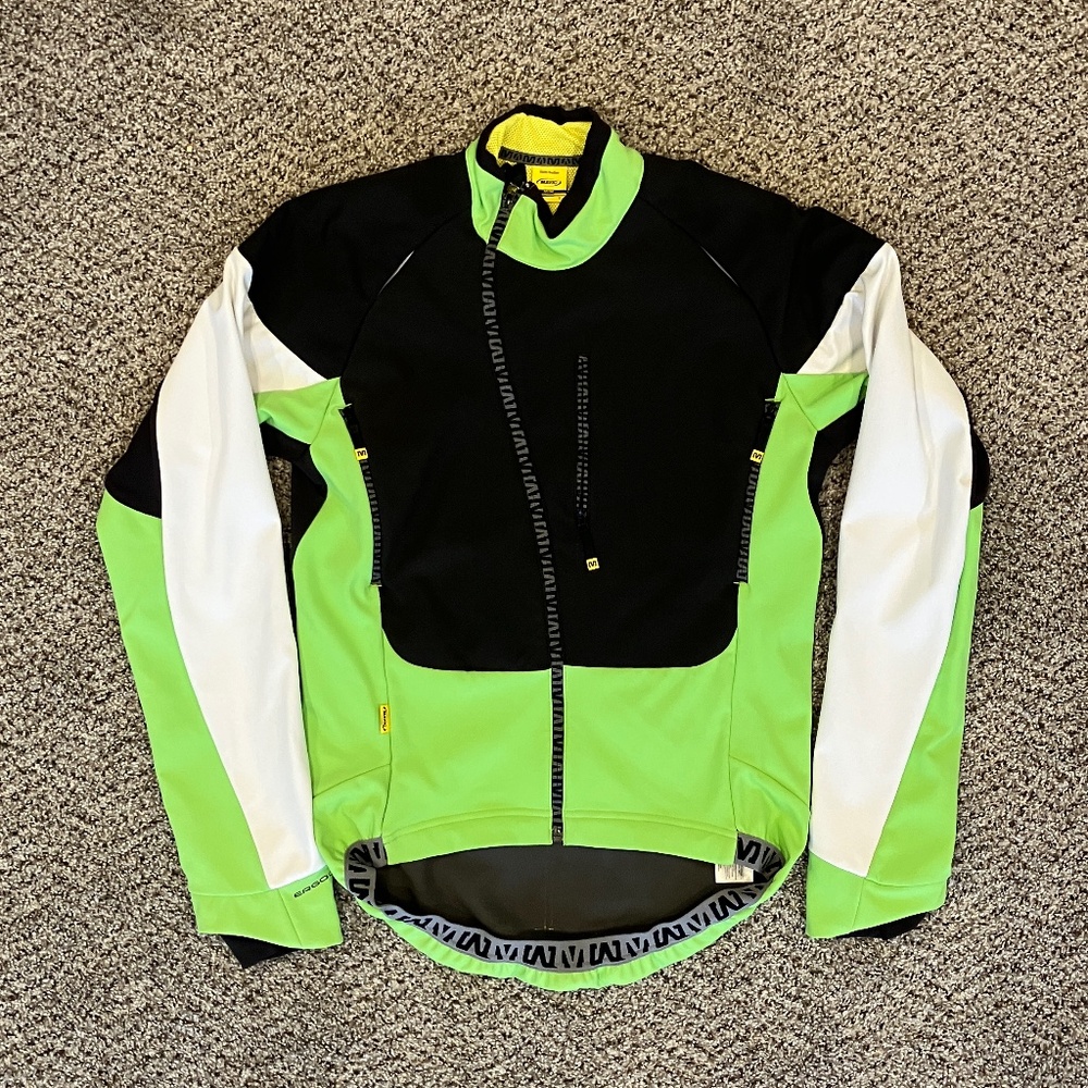 MAVIC Inferno Insulated, reflective, rainproof Cycling Jacket. Men's S/M